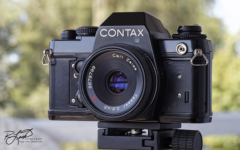 CONTAX Carl Zeiss Tessar T* 45mm f2.8 MMJ Japan Shooting