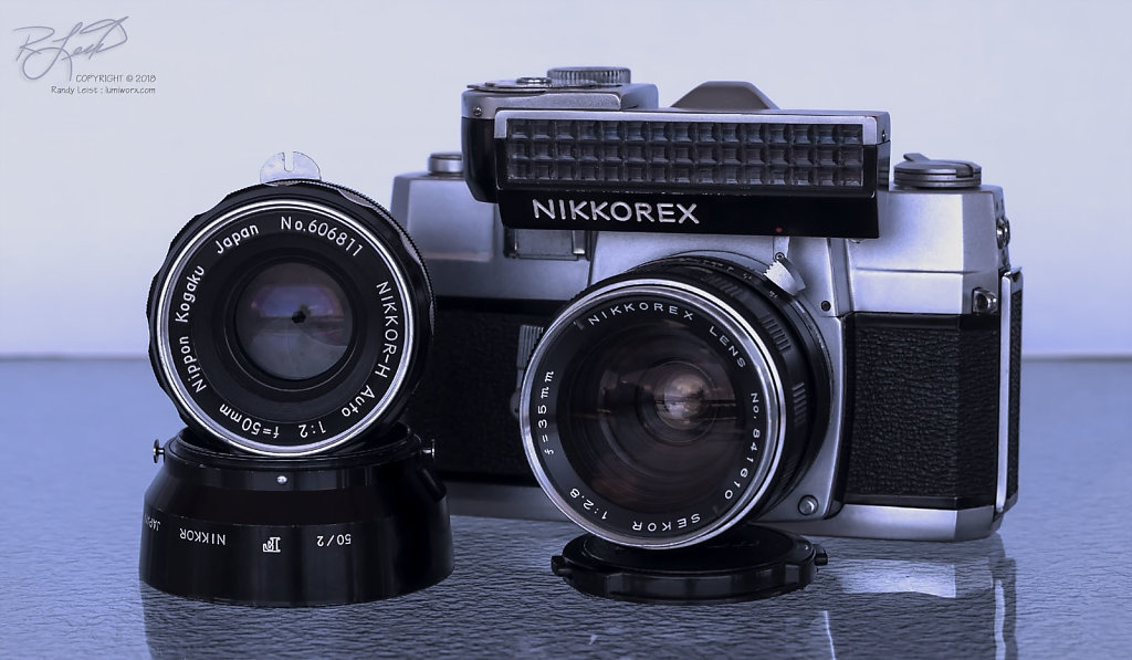 Nikkorex F #2 w/ Sekor Nikkorex 35mm lens