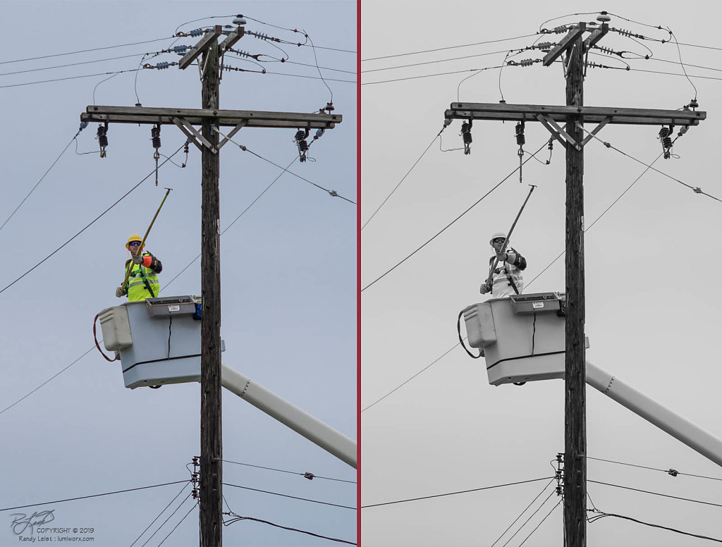 Lineman, at Work